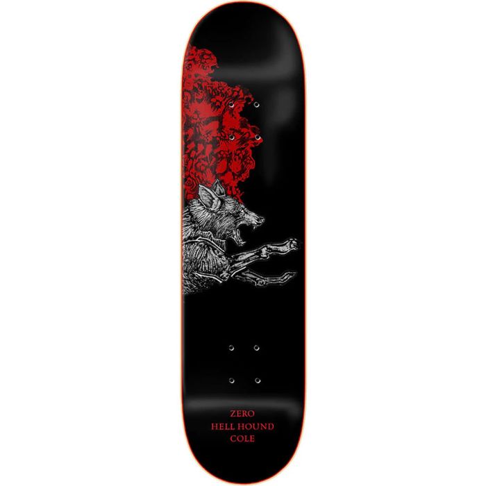 Zero Skateboards de monopatin Chris ColeHell Hound. 8.25" x 31.9". (Unidad)

