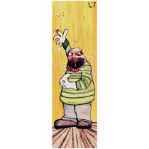 101 Natas Kaupas Sock Puppet. 10" x 33". (Unidad)