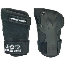 Muñequera 187 Killer pads Derby Wrist. Color: Negro