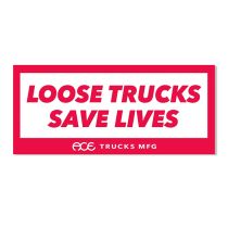 Ace Loose Truck 5" White/Red