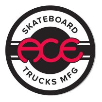 Ace Seal Sticky 3.5" Black/Red