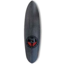 Tabla de longboard Airflow Speedwing Carbon Fiber 39" Negra