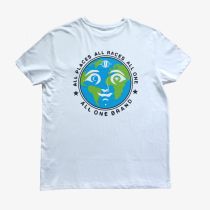 Camiseta manga corta All One Brand All places All races Organic Tee
Color: Blanco