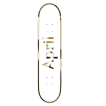 Tabla de monopatín April Skateboard Og Logo Golden 8.125" x 31.75"
