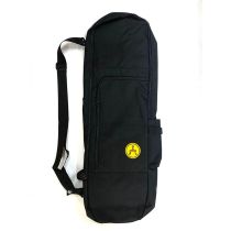 Bolsa mochila Skate Bag de nylon con compartimentos que puede convertirse en mochila. Para transportar el skate. Color: Negro