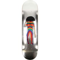 Tabla de monopatín Baker Kevin "Spanky" Long Eraser 8.0" x 31.50" 14.25" W.B. Color: Plata. ( Unidad)