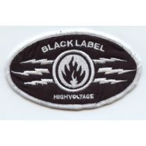 Parche Black Label High Voltage Negro