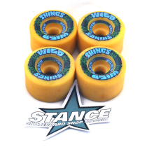 Ruedas Blockhead NOS Wild Things 59.5mm x 38mm 95a Natural. 