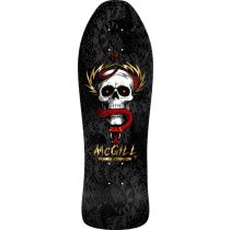 Bones Brigade Powell Peralta Mike McGill Skull & Snake. Series 16. Reissue. 10.00". Satin Black with Gold Foil Highlights. (Unidad) Preventa Exclusiva