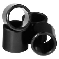 Espaciadores para rodamientos Bones Bearings de 10.16mm. de ancho por 8mm de diametro interior. Color: Negro. 1 und.