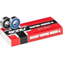 Rodamientos Bones Bearings Super Swiss 6, Nico Rodamiento De 6 Bolas. 
Set De 8 Rodamientos Con 4 Espaciadores, Instrucciones y un adhesivo.