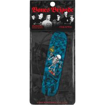 Ambientador Bones Brigade Rodney Mullen. Aroma a piña. Color: Azul. (Unidad)
