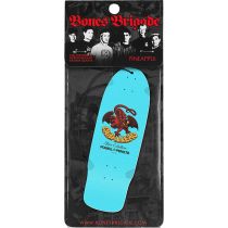 Ambientador Bones Brigade Steve Caballero. Aroma a piña. Color: Azul claro. (Unidad)
