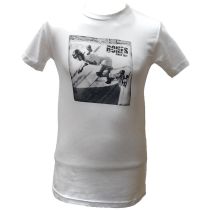 Camiseta Bones Since 1977. Color: Blanco. Talla: S.