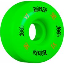 Bones Wheels 100's V1 Standard OG Formula #1. 52mm. 100a. Green. (4 Ruedas)