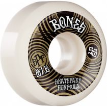 Bones Wheels SPF P5 Sidecut Ripples. 58mm. 81b. White. (4 Ruedas)