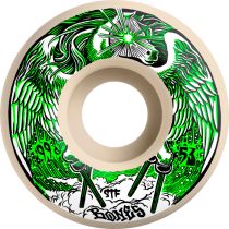 Bones Wheels STF V1 Sidecut Peg-Leg-Asus 53mm. 99a. White. (4 Ruedas)