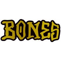Bones Wheels Sticker Bones 7" Gold Foil