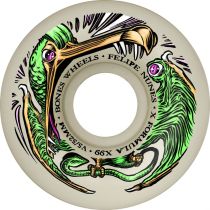 Bones Wheels Formula X V5 Felipe Nunes Dino-Sortas 52mm. 99a. White. (4 Ruedas)