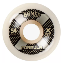 Ruedas de monopatin Bones Wheels Formula X V6 Ninety Seven 54mm. 97a. White. (4 Ruedas)