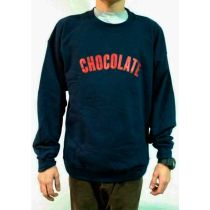 Sudadera Chocolate Skateboards League. Color Azul Marino