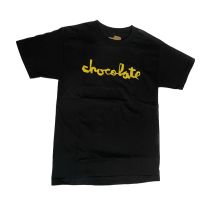 Chocolate Skateboards Chunk Script. Black/ Yellow. (Unidad)