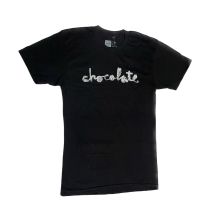 Camiseta de manga corta Chocolate Skateboards Chunk Tangled. Color: Negro 