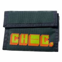 Cartera Chocolate Skateboards Choc. Velcro. Color: Verde. (Unidad)