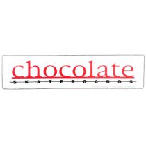 Adhesivo Chocolate Skateboards Rectangle logo 5" x 1.25"