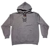 Sudadera con capucha Circa Brush Sabers. Color: Gris