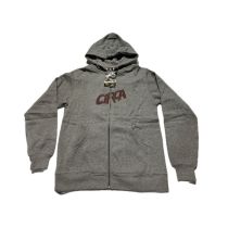 Sudadera con cramallera y capucha C1rca Rally Athletic Heather. Color: Gris