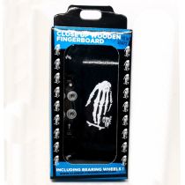 Close up Fingerboards Up Skull Hand Black 