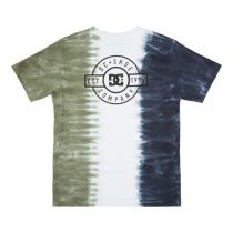 Camiseta Dc Manga corta Half and Half. Color: Tie-dye