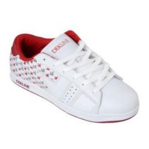 Zapatillas de monopatín Dekline Logan Blanco/ Rojo/ Negro/ Flecha