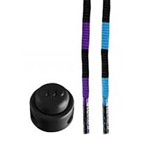 Cordones Etc Surtidos Blue/Purple Pack De 2