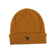 GorroFallen Footwear Trademark Embroieded Beanie Color, Marrón