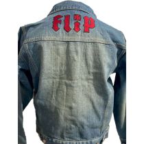 Chaqueta Flip Rocker 100% Algodón. Color: Indígo