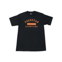 Camiseta de manga corta Fourstar The Classics Phys Black. Color: Negro. (Unidad)