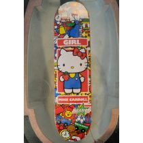 Tabla de monopatín Girl Skateboards Mike Carroll Hello Kitty "Colección Stance". Tabla original, no es una reedición. Stock Limitado. Articulo de colección. La tabla puede ser ligéramente distinta a la de la foto. No dude en ponerse en contacto con nosotr