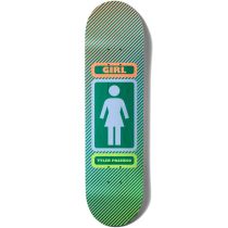 Tabla de monopatin Girl Skateboards Tyler Pacheco 93 Til  8.375" x 31.75".