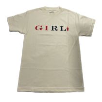 Camiseta de manga corta Girl Classics Tee. Color: Natural