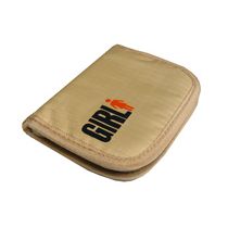 Cartera Girl Ripstop Zip Wallet Beige