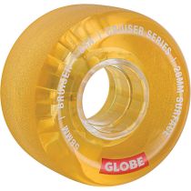 Globe Bruiser Cruiser Wheel 58mm. 83a Clear Honey. (4 Ruedas)