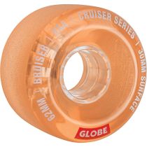 Globe Bruiser Cruiser Wheels 62mm. 83a. Clear Coral. (4 Ruedas)