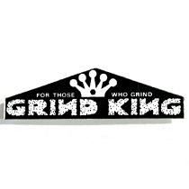 Pegatina Grind King. Colores, Negro/Blanco
4" x 1.5"
