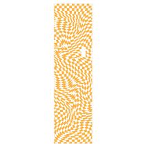 Grizzly Griptape Trippy Checkerboard Yellow 9.0" x 33.0". (Unidad)