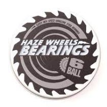 Pack de ocho rodamientos Haze Wheels 6 Ball.