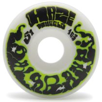 Ruedas Haze Wheels Salabanzi Vs 51mm. 103a. El pack contiene las cuatro ruedas.