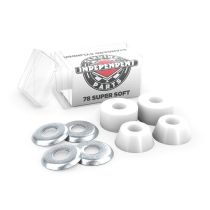 Independent Trucks Bushings Standard Cylinder. Super Soft. 78a. White. (4 Unds. con 4 arandelas) 