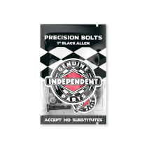 Tornillo Independent Trucks Genuine parts Allen Precision bolts 1". Ocho torinillos con tuercas y llave allen.